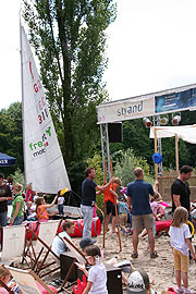Kulturstrand Cornelusbrücke (Foto: MartiN Schmitz)